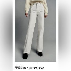 Zara wide leg jeans